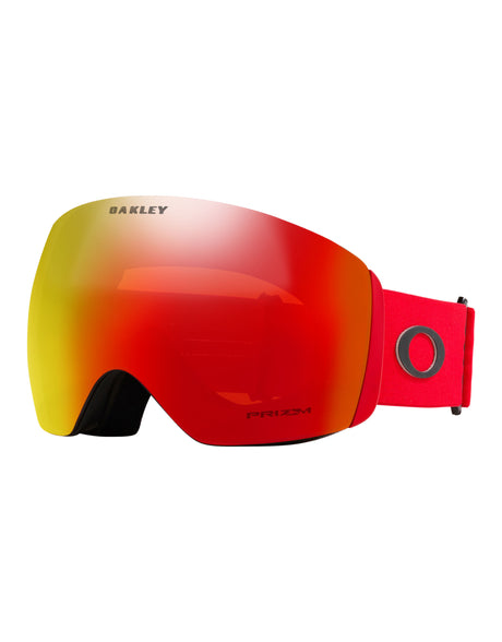 Oakley Flight Deck L Ski Goggles-Redline / Prizm Torch Lens-aussieskier.com
