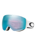 Oakley Flight Deck M Ski Goggles-Matte White / Prizm Sapphire Lens-aussieskier.com
