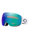 Oakley Flight Deck M Ski Goggles-Matte White / Prizm Argon Lens-aussieskier.com