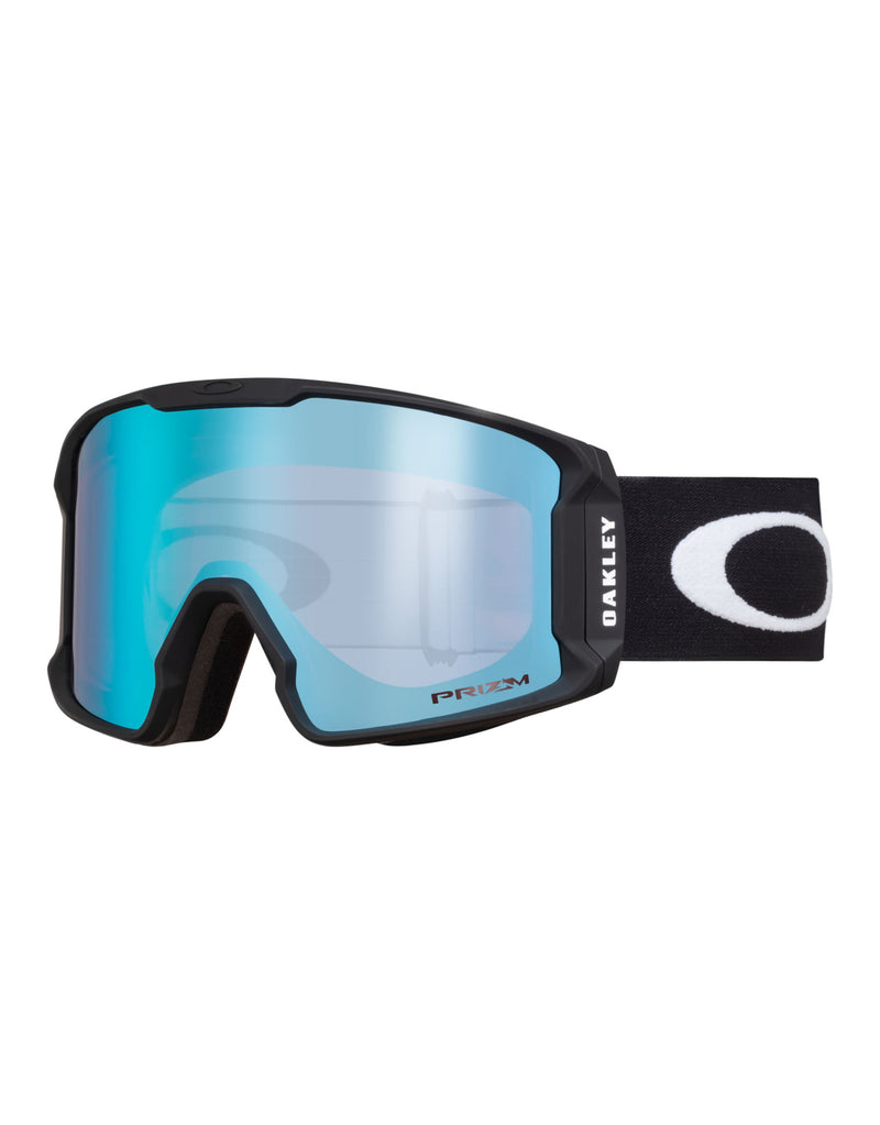 Oakley Line Miner L Ski Goggles-Matte Black / Prizm Sapphire Lens-aussieskier.com