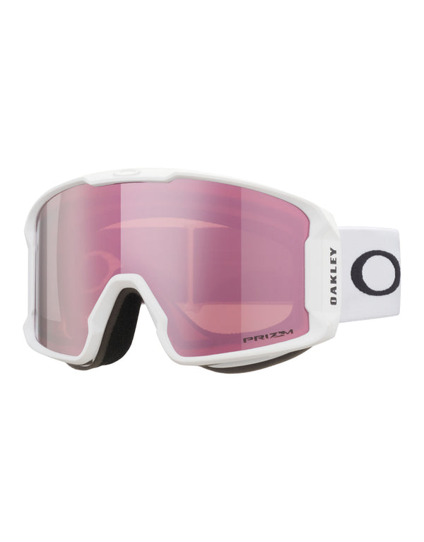 Oakley Line Miner L Ski Goggles-Matte White / Prizm Rose Gold Lens-aussieskier.com