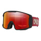 Oakley Line Miner L Ski Goggles-Black / Prizm Torch Lens (Red Strap)-aussieskier.com