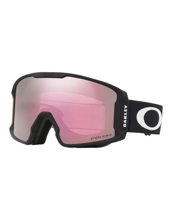 Oakley Line Miner M Ski Goggles-Matte Black / Prizm Hi Pink Lens-aussieskier.com