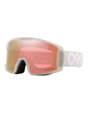 Oakley Line Miner M Ski Goggles-Matte Cool Grey / Prizm Rose Gold Lens-aussieskier.com