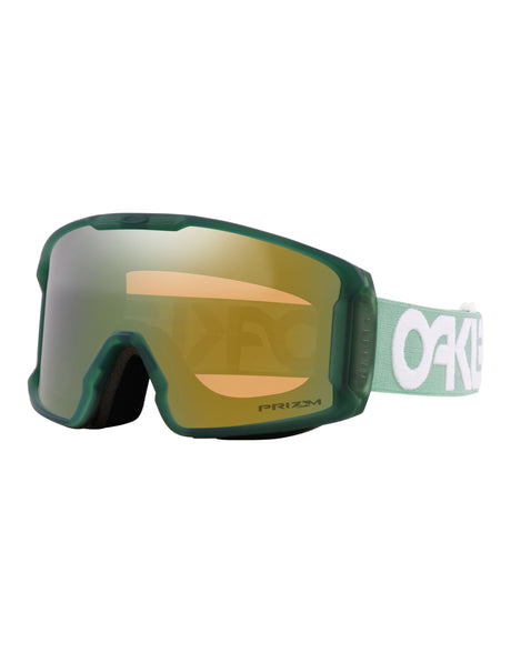 Oakley Line Miner M Ski Goggles-Matte Jade / Prizm Sage Gold Lens-aussieskier.com