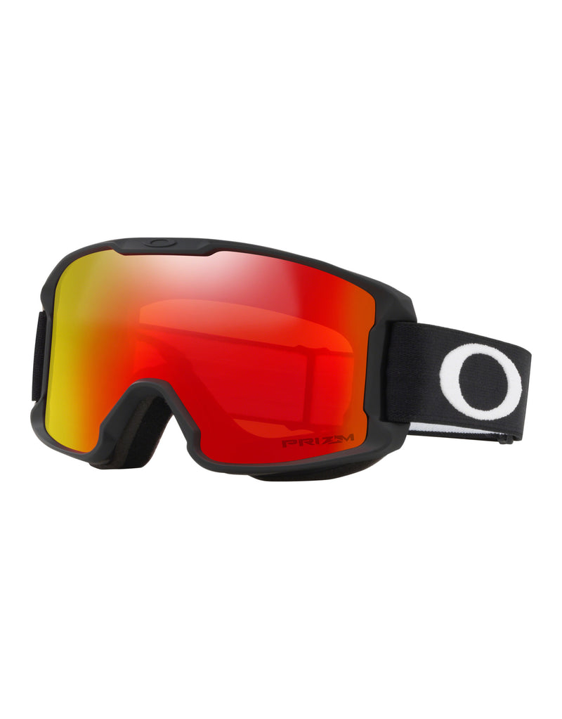 Oakley Line Miner S Junior Ski Goggles-Matte Black / Prizm Torch Lens-aussieskier.com