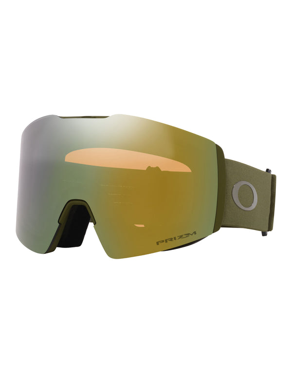Oakley Fall Line L Ski Goggles-Hunter Green / Prizm Sage Gold Lens-aussieskier.com