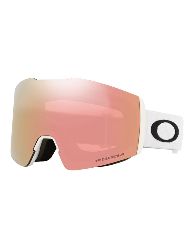 Oakley Fall Line M Ski Goggles-Matte White / Prizm Rose Gold Lens-aussieskier.com