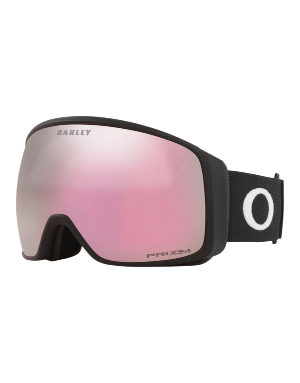 Oakley Flight Tracker L Ski Goggles-Matte Black / Prizm Hi Pink Lens-aussieskier.com