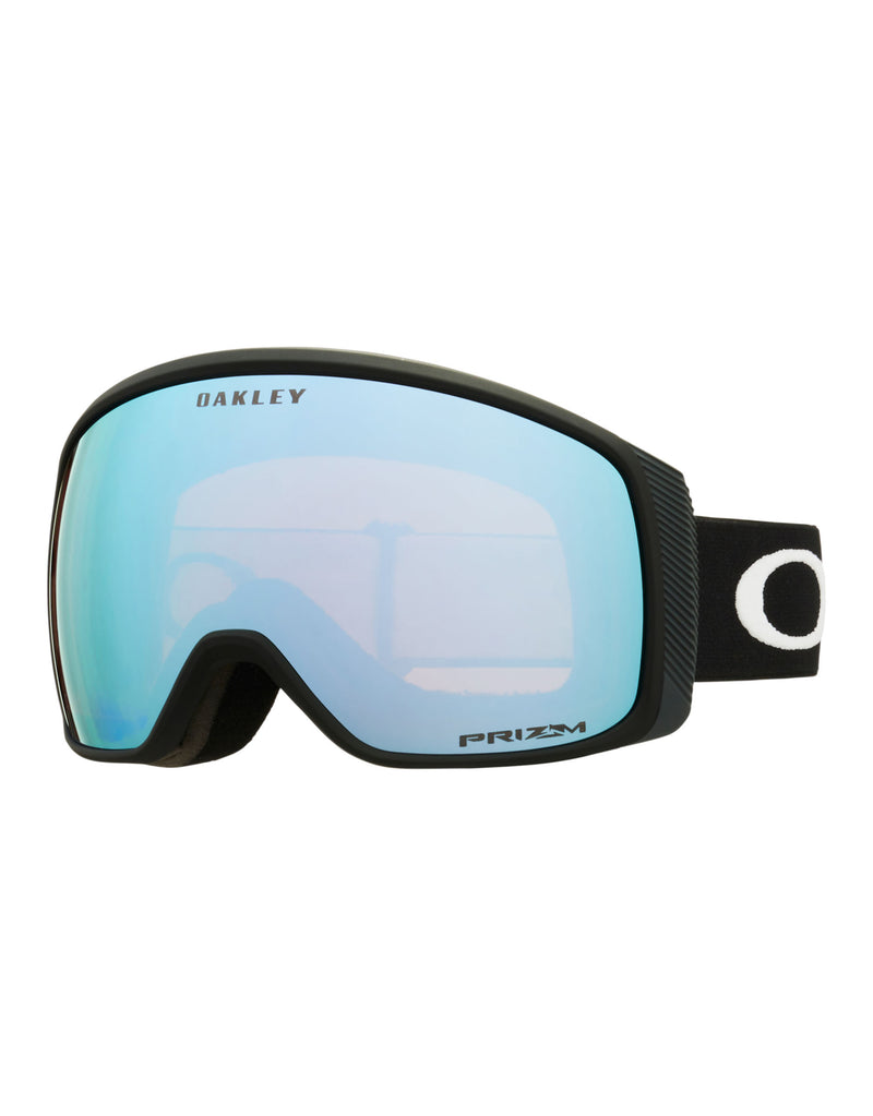 Oakley Flight Tracker M Ski Goggles-Matte Black / Prizm Sapphire Lens-aussieskier.com