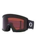 Oakley Target Line L Ski Goggles-Matte Black / Prizm Dark Grey Lens-aussieskier.com