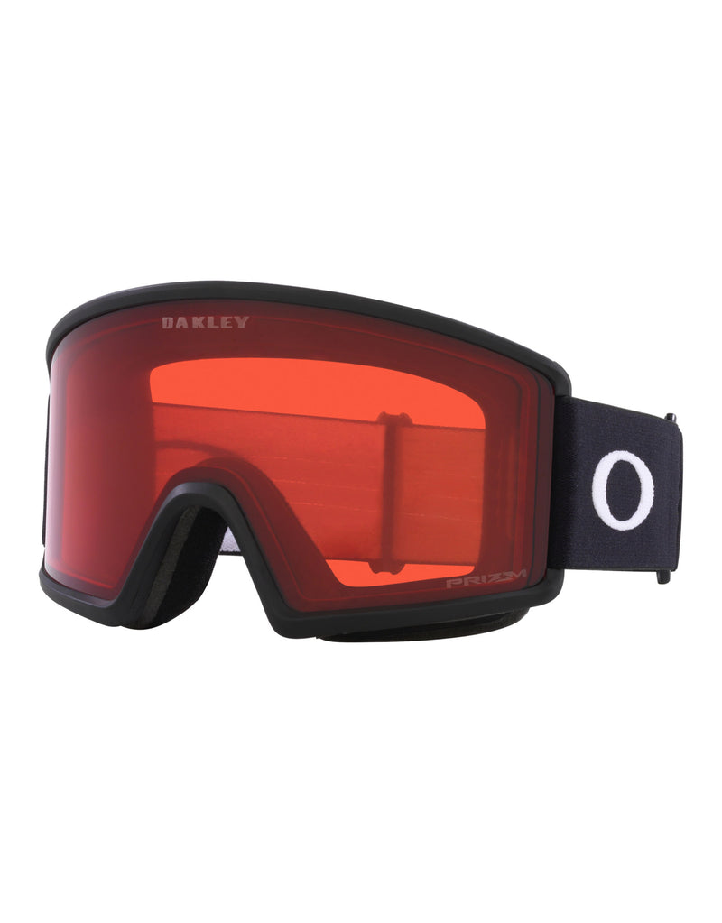 Oakley Target Line L Ski Goggles-Matte Black / Prizm Rose Lens-aussieskier.com