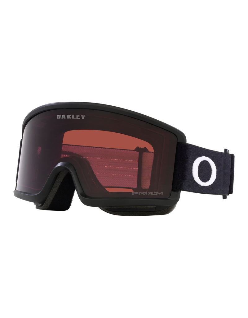 Oakley Target Line M Ski Goggles-Matte Black / Prizm Dark Grey Lens-aussieskier.com