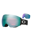 Oakley Flight Deck Pro M Ski Goggles-Matte Black / Prizm Sapphire Lens + Prizm Iced Spare Lens-aussieskier.com