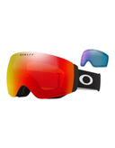 Oakley Flight Deck Pro M Ski Goggles-Matte Black / Prizm Torch Lens + Prizm Iced Spare Lens-aussieskier.com