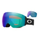 Oakley Flight Deck Pro M Ski Goggles-Matte White / Prizm Argon Lens + Prizm Iced Spare Lens-aussieskier.com