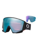Oakley Flow Scape M Ski Goggles-Matte Black / Prizm Sapphire Lens + Prizm Iced Spare Lens-aussieskier.com