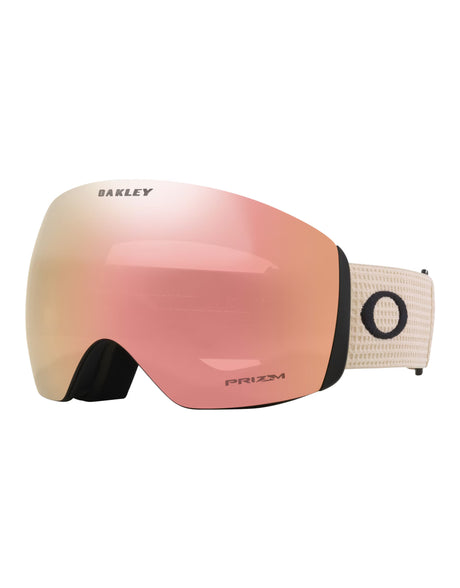 Oakley Flight Deck L Ski Goggles-Humus Thermal / Prizm Rose Gold Lens-aussieskier.com