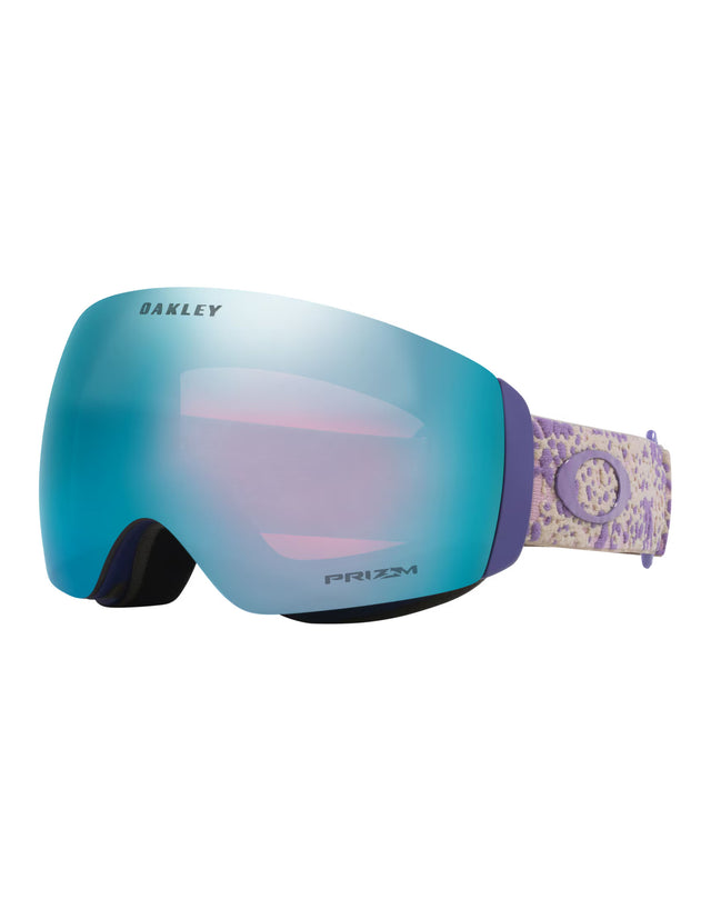 Oakley Flight Deck M Ski Goggles-Lilac Cell / Prizm Sapphire Lens-aussieskier.com