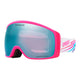 Oakley Flight Tracker M Ski Goggles-White Bolt / Prizm Sapphire Lens-aussieskier.com