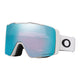 Oakley Line Miner Pro L Ski Goggles-Matte White / Prizm Sapphire Lens + Prizm Iced Spare Lens-aussieskier.com