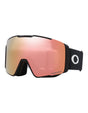 Oakley Line Miner Pro M Ski Goggles-Matte Black / Prizm Rose Gold Lens + Prizm Iced Spare Lens-aussieskier.com