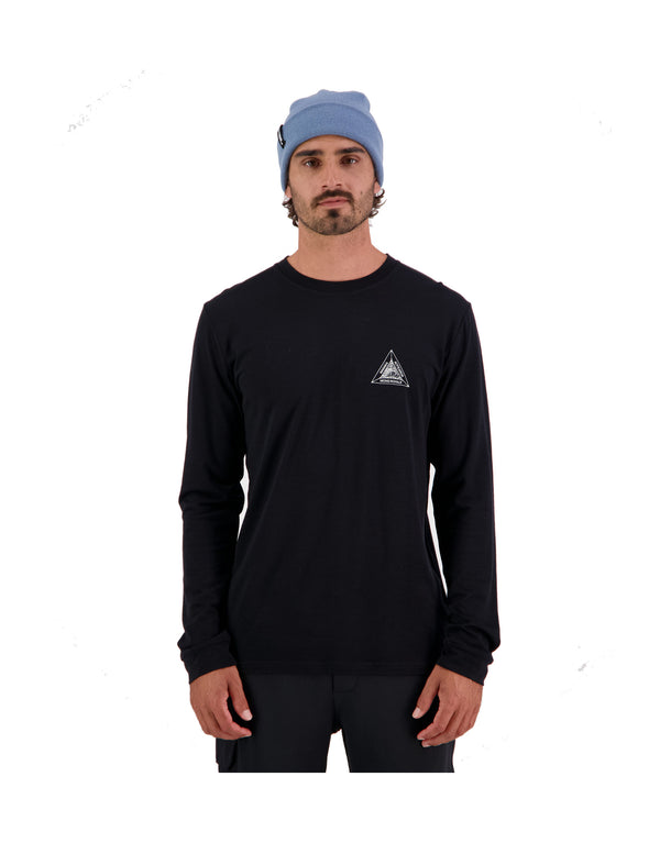Mons Royale Mens Icon Long Sleeve Base Layer-aussieskier.com