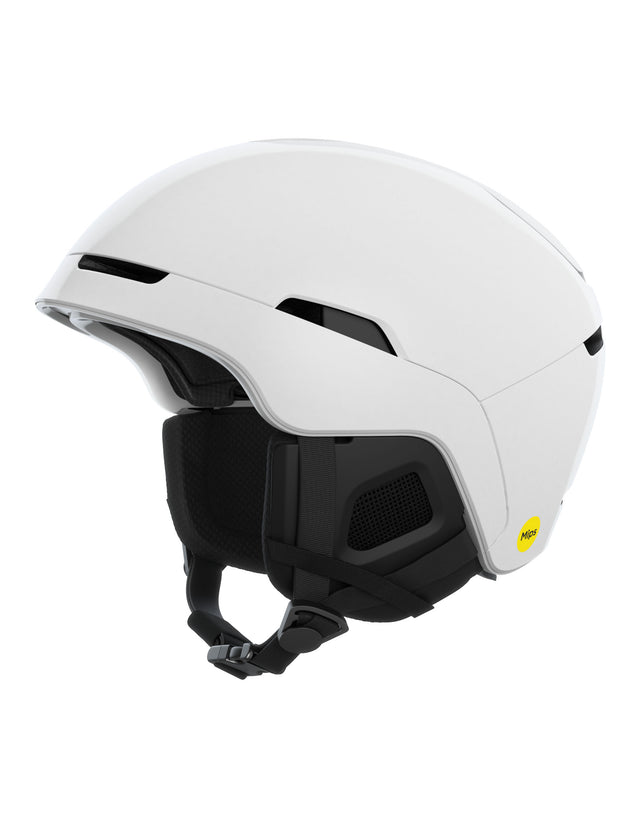 POC Obex MIPS Wide Fit Ski Helmet-X Small / Small-Matte Hydrogen White-aussieskier.com
