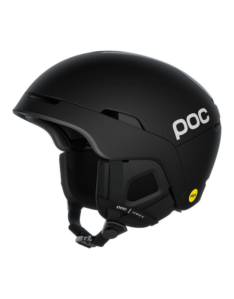 POC Obex MIPS Wide Fit Ski Helmet-X Small / Small-Matte Uranium Black-aussieskier.com