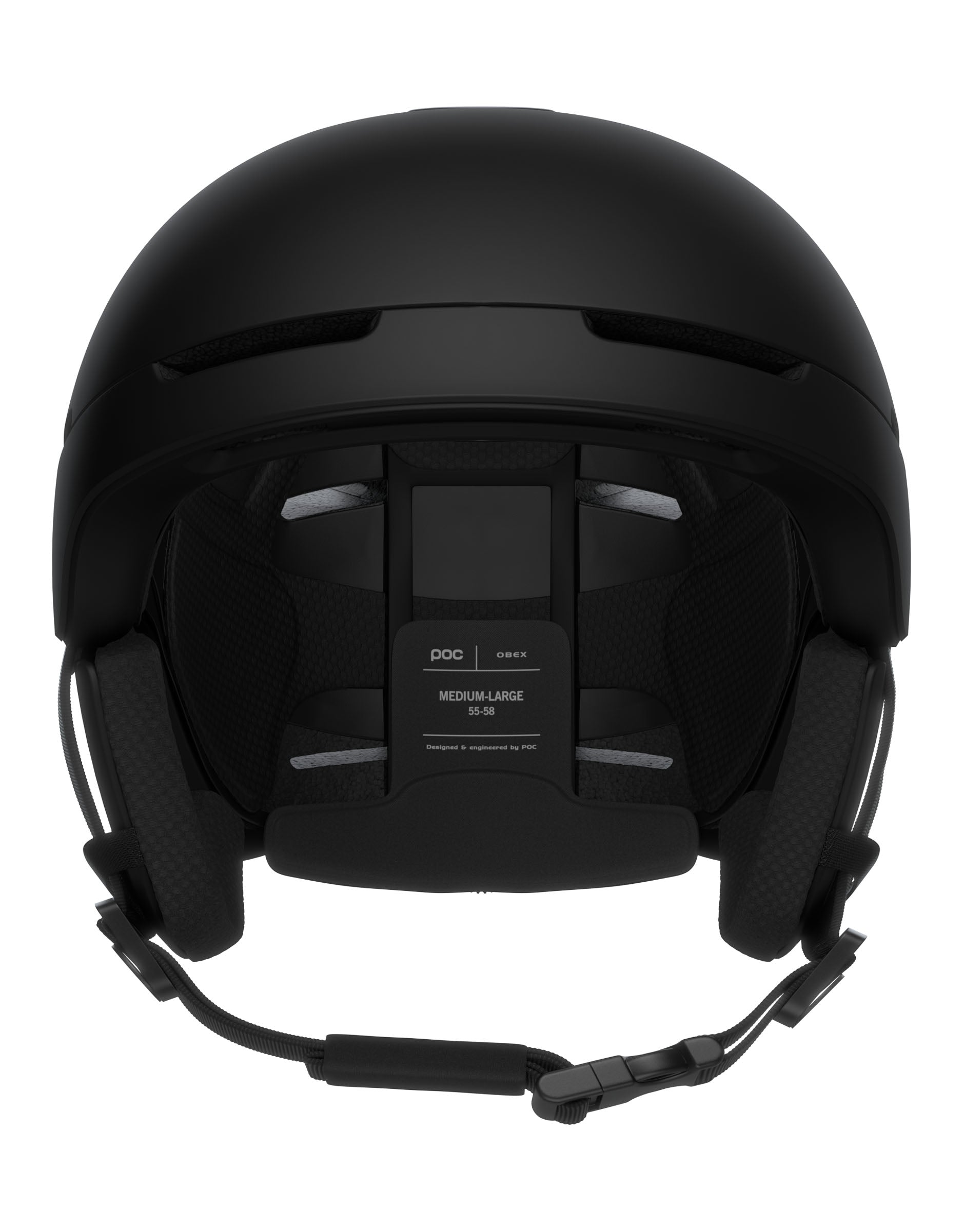 スキー・スノーボードアクセサリー POC Obex Wide Fit MIPS Black XS-S POC Obex MIPS Ski Helmet - Ultimate Safety | aussieskier.com
