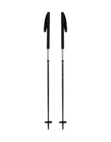 Black Crows Duos Freebird Adjustable Ski Poles-Black / Grey-aussieskier.com