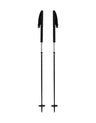 Black Crows Duos Freebird Adjustable Ski Poles-Black / Grey-aussieskier.com