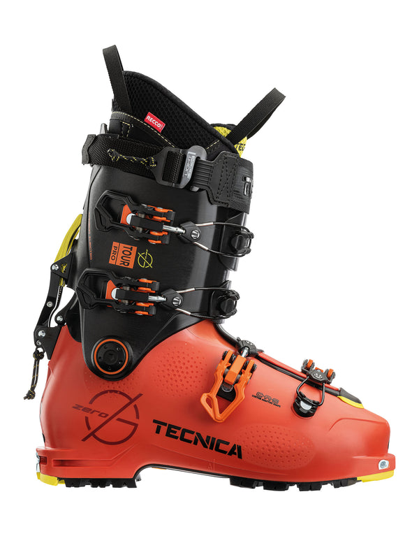 Tecnica Zero G Tour Pro Alpine Touring Ski Boots - Orange/Black/Yellow-aussieskier.com