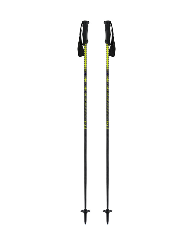 Black Crows Stans Carbon Ski Poles-110-Black / Yellow-aussieskier.com
