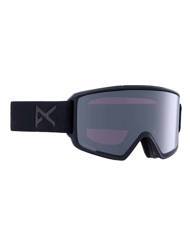 Anon M3 MFI Ski Goggles-Smoke / Perceive Onyx Lens + Perceive Violet Spare Lens-aussieskier.com