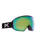 Anon M4 Toric MFI Low Bridge Fit Ski Goggles-Black / Perceive Green Lens + Perceive Pink Spare Lens-aussieskier.com