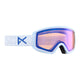 Anon Tracker Junior Low Bridge Fit Ski Goggles-Crackle / Blue Amber Lens-aussieskier.com