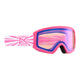 Anon Tracker Junior Low Bridge Fit Ski Goggles-Pink Flag / Blue Amber Lens-aussieskier.com