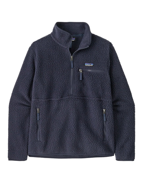 Patagonia Womens Retro Pile Marsupial Fleece-X Small-Sunken Blue-aussieskier.com