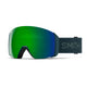 Smith 4D Mag XL Ski Goggles-Pacific / Chromapop Everyday Green Mirror Lens + Chromapop Storm Blue Sensor Mirror Spare Lens-aussieskier.com