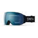 Smith I/O Mag Ski Goggles-Black / Chromapop Everyday Blue Mirror Lens + Chromapop Storm Blue Sensor Spare Lens-aussieskier.com