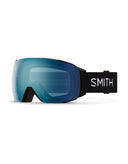 Smith I/O Mag Ski Goggles-Black / Chromapop Everyday Blue Mirror Lens + Chromapop Storm Blue Sensor Spare Lens-aussieskier.com
