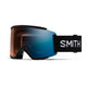 Smith Squad XL Pro Photochromic Ski Goggles-Black / Chromapop Pro Photochromic Blue Mirror Lens-aussieskier.com