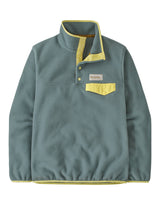 Patagonia Womens Lightweight Synchilla Snap-T Pullover Fleece-X Small-Blue Sage-aussieskier.com