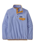 Patagonia Womens Lightweight Synchilla Snap-T Pullover Fleece-X Small-Pale Periwinkle-aussieskier.com