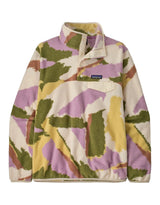 Patagonia Womens Lightweight Synchilla Snap-T Pullover Fleece-X Small-Sunshine: Natural-aussieskier.com