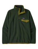 Patagonia Mens Lightweight Synchilla Snap-T Pullover Fleece-Small-Old Growth Green-aussieskier.com