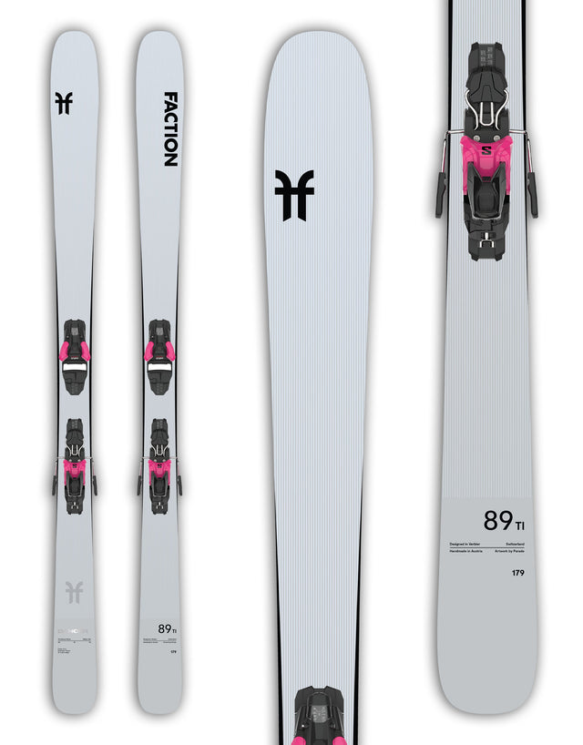 Faction Dancer 89 Ti Skis + Strive 13 GW Bindings 2027-aussieskier.com