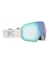 Anon M4 Toric MFI Ski Goggles-Oat / Perceive Blue Lens + Perceive Pink Spare Lens-aussieskier.com