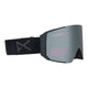 Anon Sync Low Bridge Ski Goggles-Smoke / Perceive Onyx Lens + Perceive Violet Spare Lens-aussieskier.com